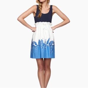 Lilly Pulitzer Blue/White Seashell Summer Dress size XS